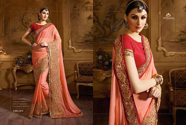 Buy Online Wedding Special Designer Saree at Lowest Price.