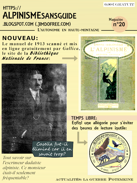 Magazine "Alpinisme sans Guide" n°20