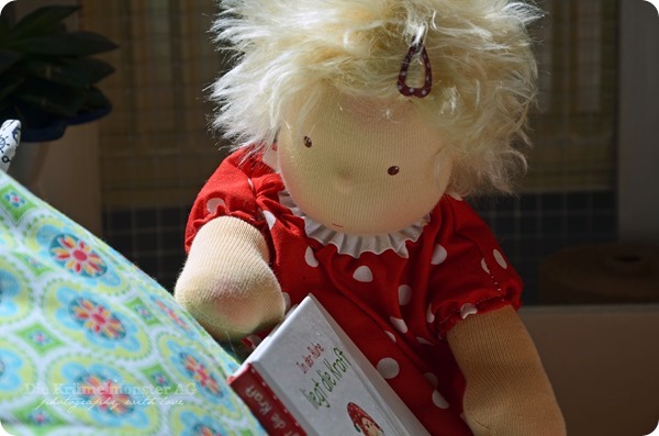 {Puppen}Leseknochen (03) für Ida