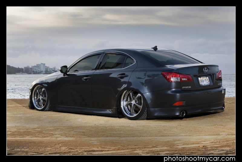  and no I do not want my car to look like that bagged IS250