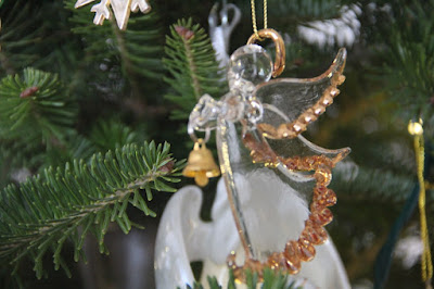 an angel ornament birthday present