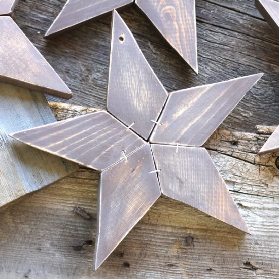 wooden star