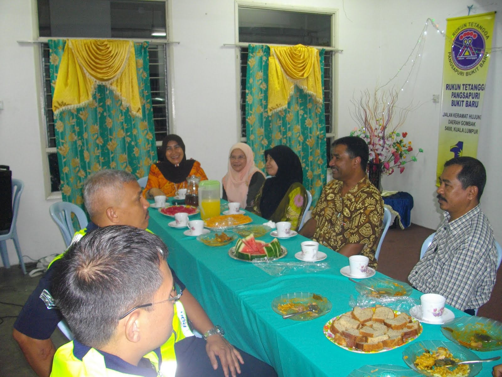 RUKUN TETANGGA PANGSAPURI BUKIT BARU Rumah  Terbuka  Deepavali 