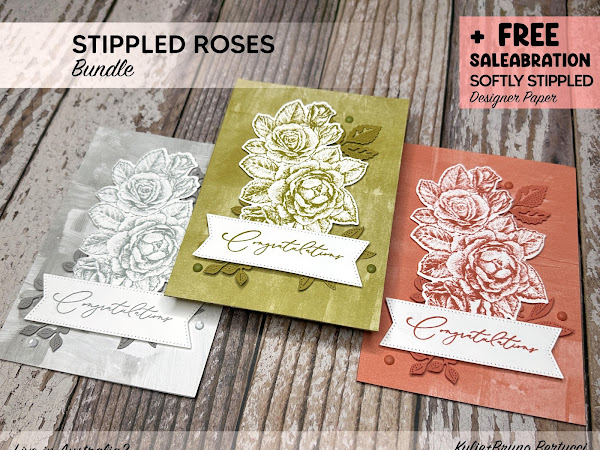 Exploring the Softly Stippled & Stippled Roses Combo