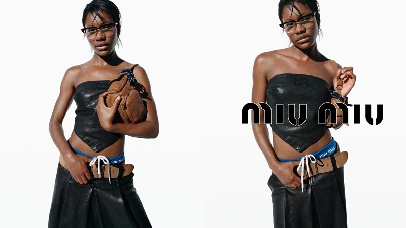 Miu Miu spring 2024 Ad Campaign Lensed By Zoë Ghertner.