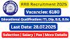 RRB Technician Recruitment Notification 2025 6180 Posts | rrbapply.gov.in | Central Govt Job