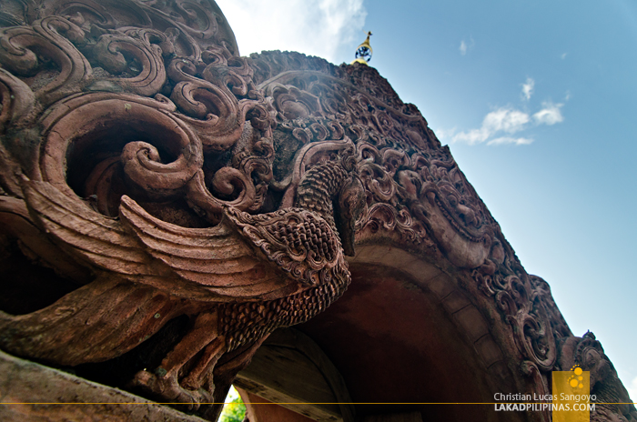 Wat Phan Tao Gate at Wat Chedi Luang Chiang Mai