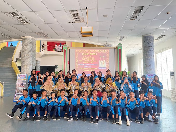 Lewat Field Trip, Pelajar SMPN 3 Rantau Panjang OI Belajar di Graha Teknologi Sriwijaya dan Naik LRT Palembang 
