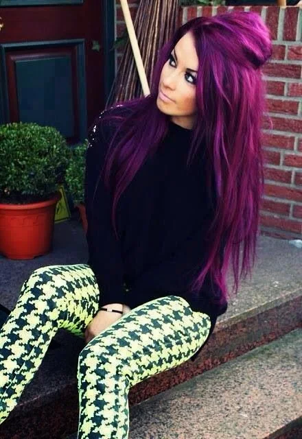 Purple Hair