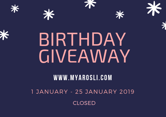 Birthday Giveaway 