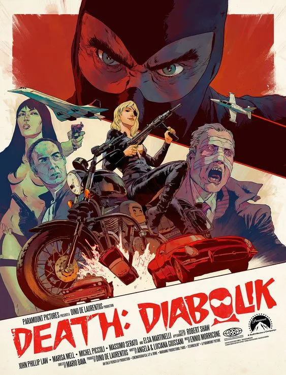 Death:Diabolik - Movie Poster by Robert Sammelin