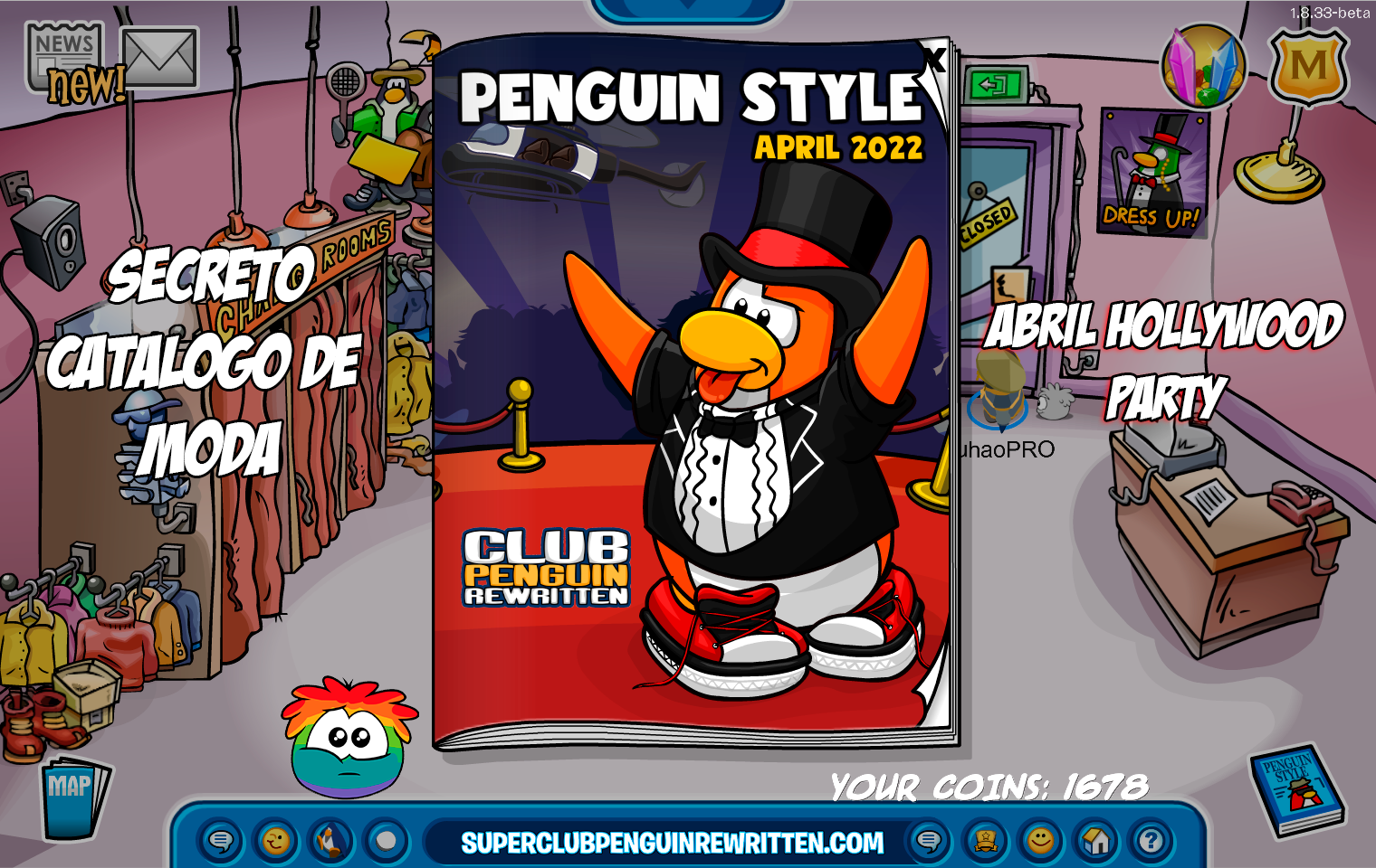 Todos los Secretos del Catálogo de Moda Abril | Club Penguin Rewritten