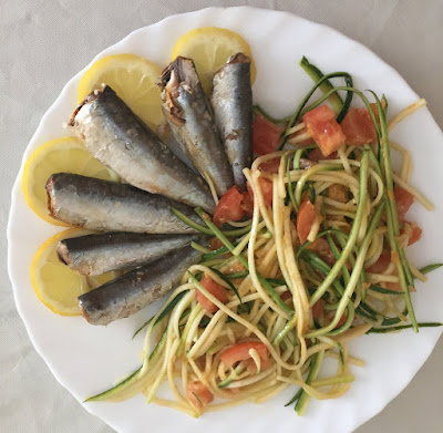 Sardinas al limón en el microondas