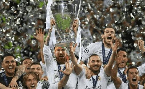 Real madrid win the champions league