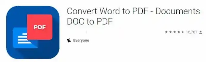 How to convert Word file to PDF file