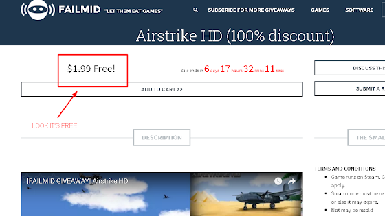 Airstrike HD 100% Discount