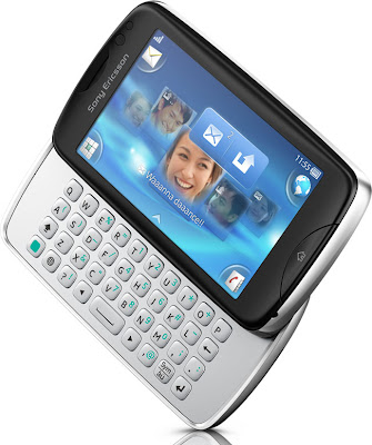 Sony Ericsson txt pro slider qwert phone