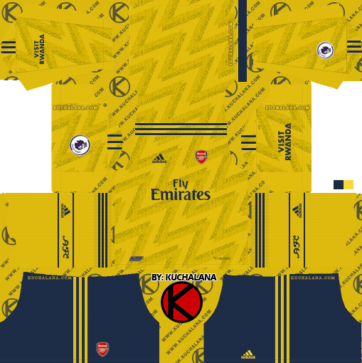  Arsenal 2019 2020 Kit Dream League Soccer Kits Kuchalana