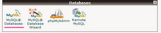 cara buat database di cpanel