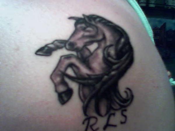 Dark Horse Tattoos and Body Piercing tattoo designs Tattoo design with