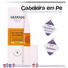 Gel Secativo de Espinhas - Granado (Sem Sulfatos, Sem Petrolatos e Sem Silicones)