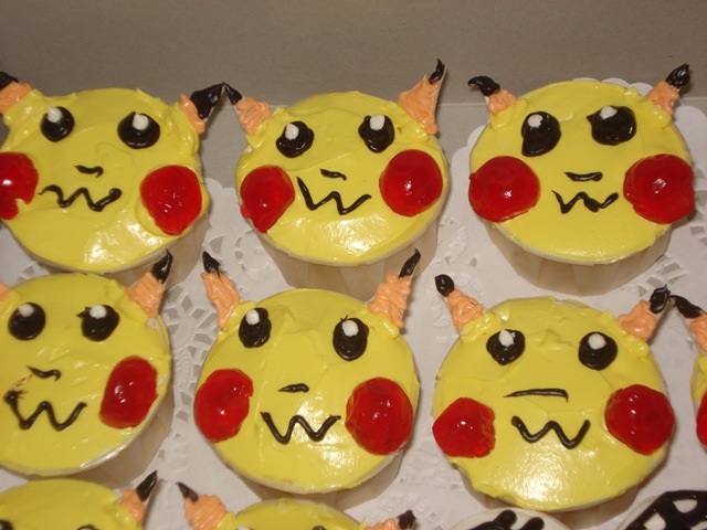 Pikachu Cupcakes