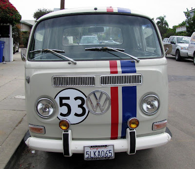 Cool Herbie theme on a transporter VW