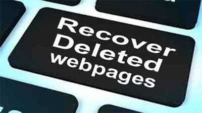 recover deleted webpages