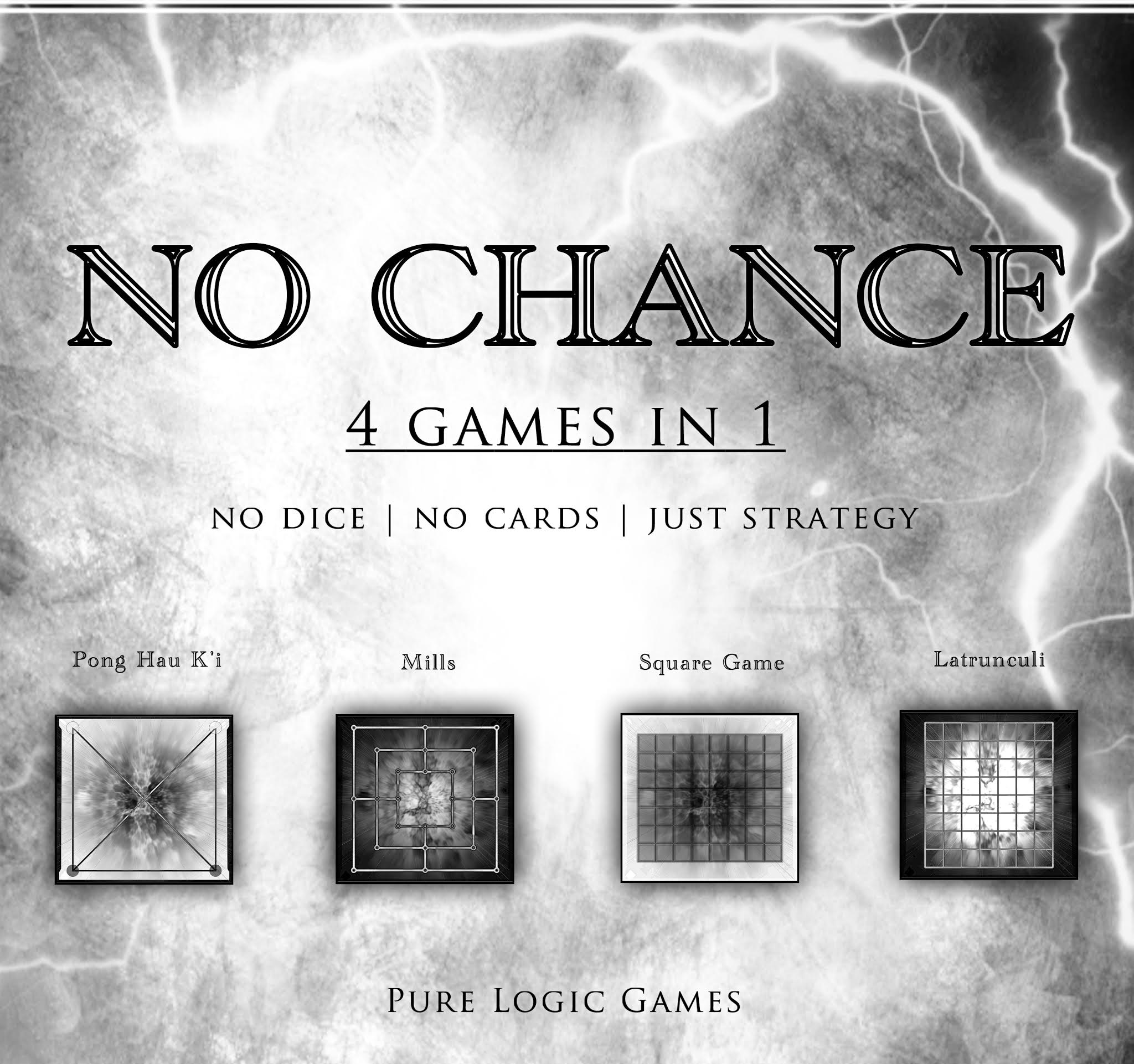 No Chance - 4 Pure Strategy Games