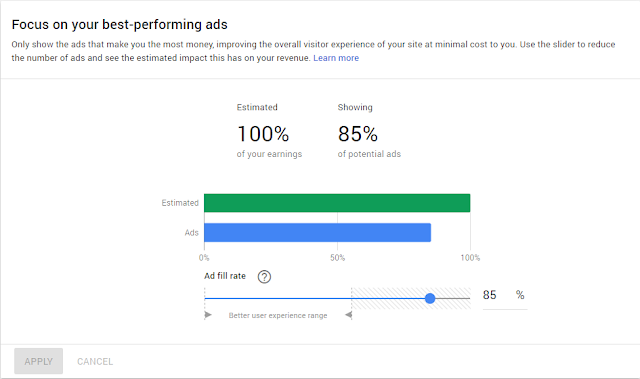 Ad Balance Google Adsense