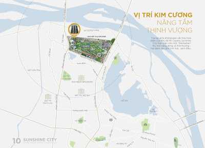 Vị trí Sunshine City Ciputra Hà Nội