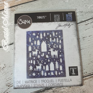 Sizzix, Tim Holtz, Nordic Winter Die