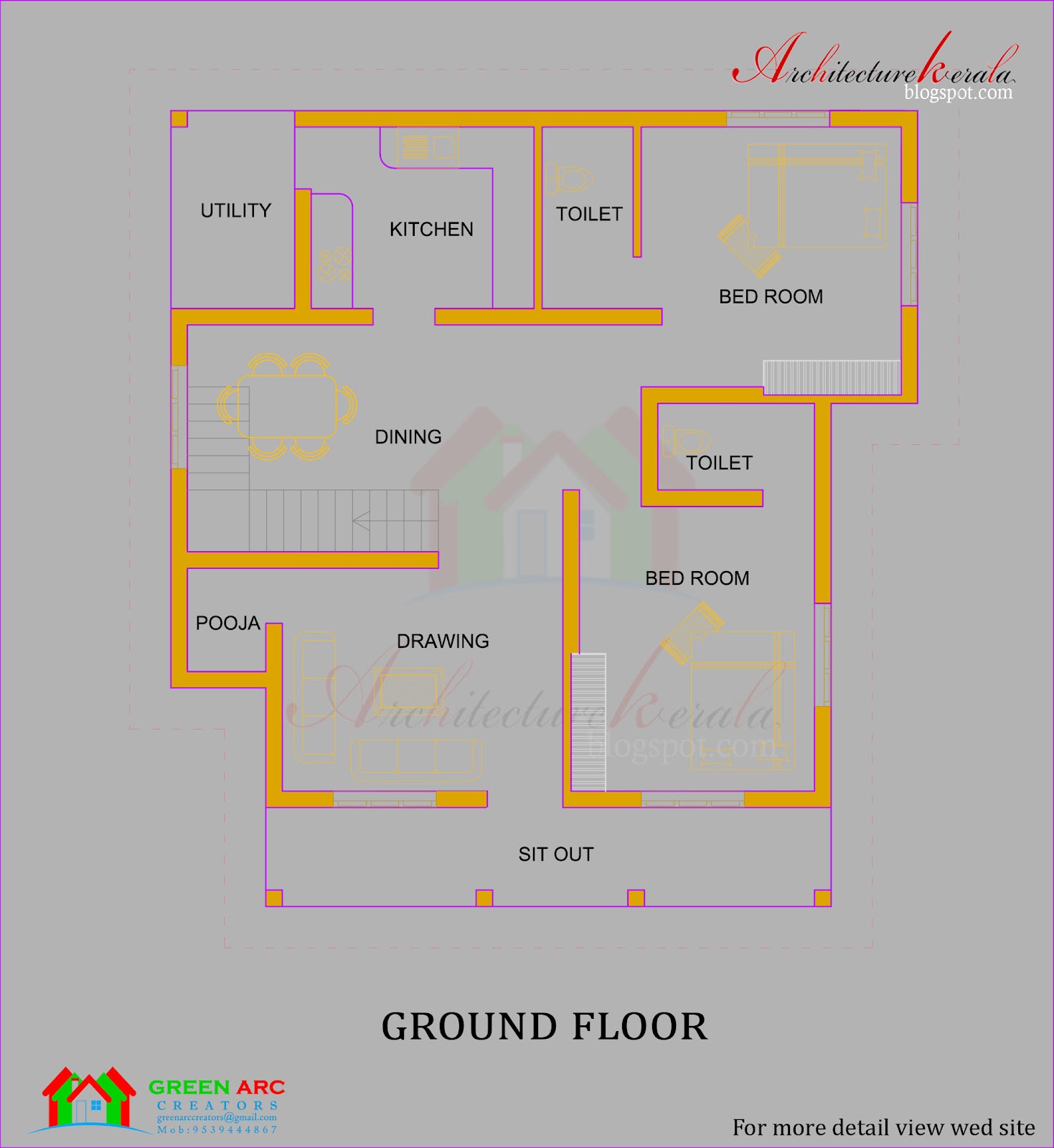 Architecture Kerala: TRADITIONAL STYLE KERALA HOUSE PLAN AND ELEVATION