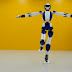 HRP-4 - robot balancing on one leg (video)