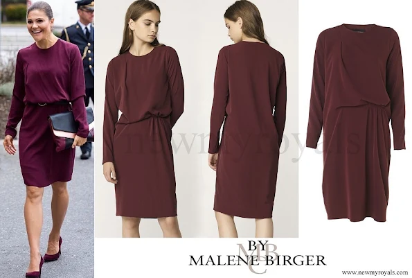 Crown Princess Victoria wore By Malene Birger Acarmar Dress