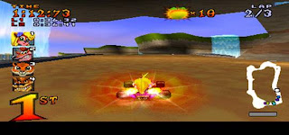 crash tem racing screen