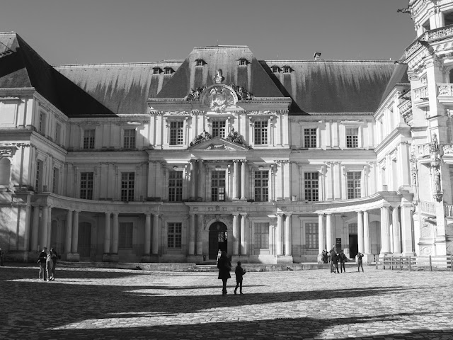 jiemve, Blois, Chateau Royal, cour, façade