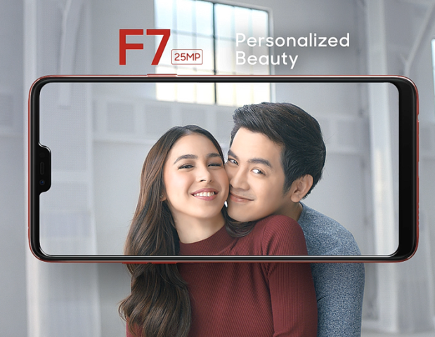 OPPO F7 with Joshlia