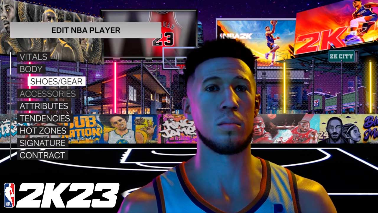 NBA 2K23 The City Edit Player Background