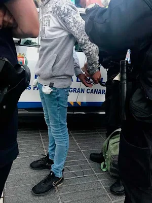 Joven 18 años detenido por violencia de género, Las Palmas de Gran Canaria