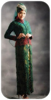 model kebaya pengantin muslim