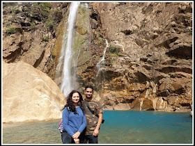 Two State, Two Traveler... At Rainbow Waterfall