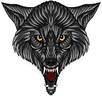 Draw Yonni-Gagarine : Angry Wolf Face