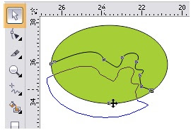 Cara Memotong Object Dengan CorelDraw