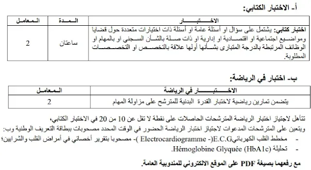 المندوبية العامة لإدارة السجون وإعادة الإدماج: مباريات توظيف 307 منصب 2023.