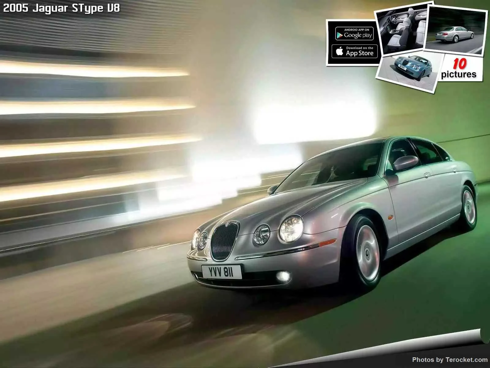 Hình ảnh xe ô tô Jaguar SType V8 2005 & nội ngoại thất