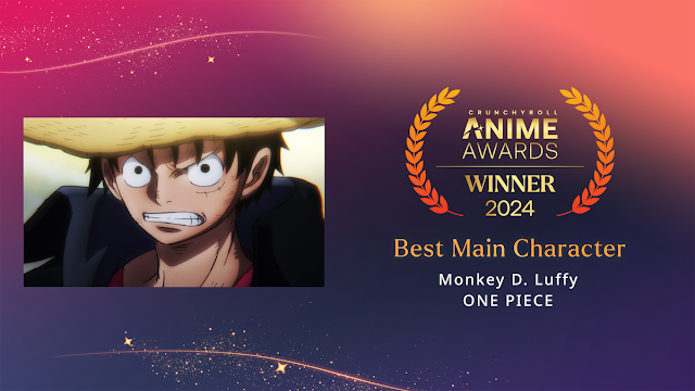 Monkey D Luffy won Crunchyroll’s Best Main Character award 2024