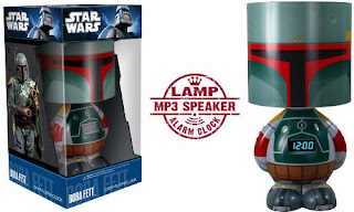 Star Wars Boba Fett Character Lamp Alarm Clock, Image