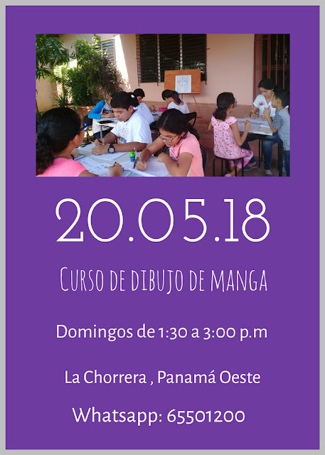 Curso de manga en La Chorrera