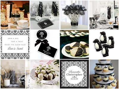 Black and white what a modern sleek and stylish color combination